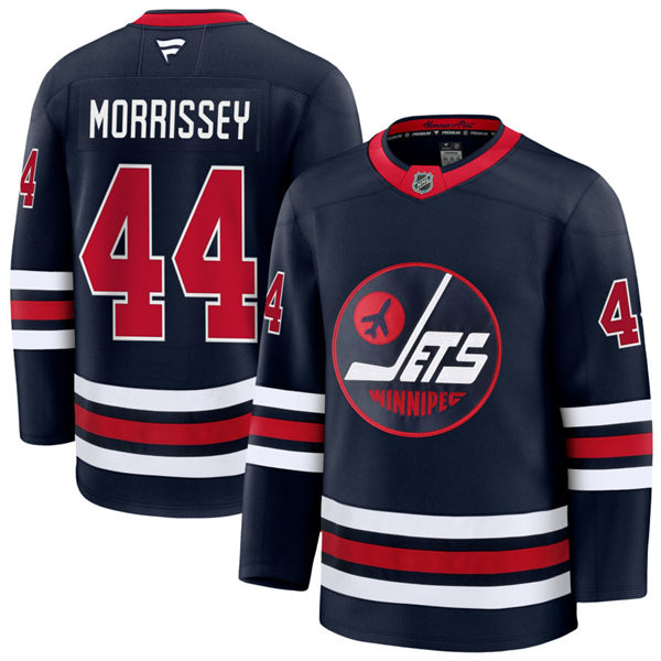 Men's Winnipeg Jets #44 Josh Morrissey Fanatics Navy Alternate Premier Jersey